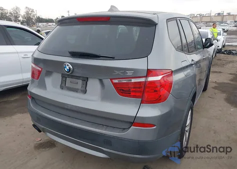 2013 BMW X3 xDrive28I from USA, damaged, VIN 5UXWX9C54D0D08362